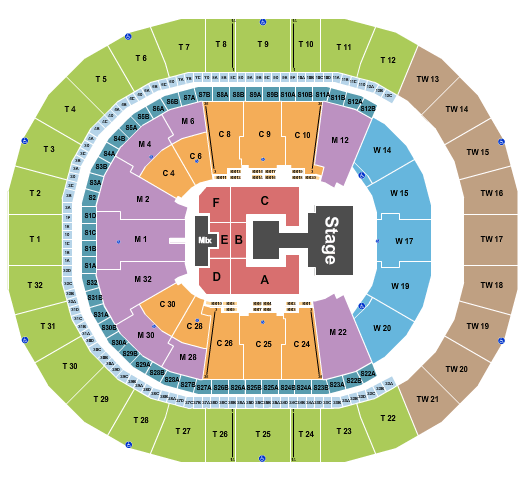 Intuit Dome aespa Seating Chart